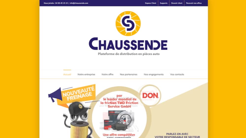 site web chaussende