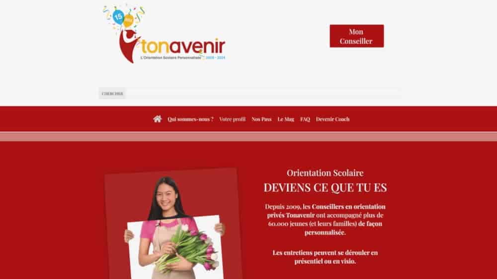 site web tonavenir